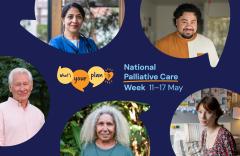 image with word National Palliative Care Week 11-17 May and what's your plan