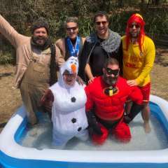 MidCoast Council staff doing Ice Bucket Challenge