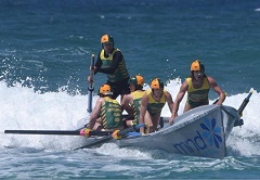 North Cronulla Surf Lifesaving Boat